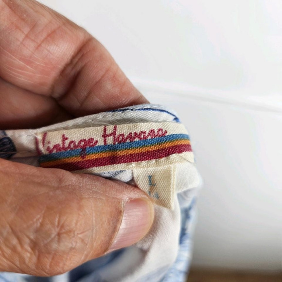 Vintage Havana Set Tropical Print Crochet Trim Shorts And Top Girls‎ Large 14 - Picture 6 of 10